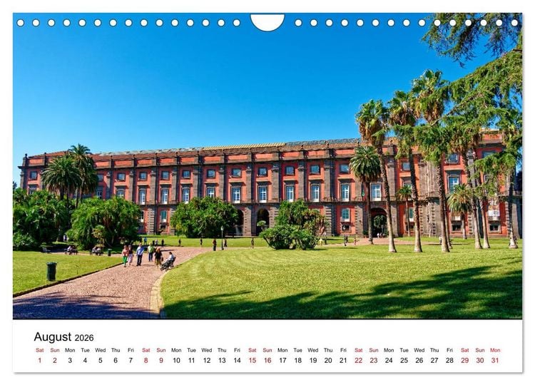 Produktbild: Gulf of Naples - Highlights (Wall Calendar 2026 DIN A4 landscape), CALVENDO 12 Month Wall Calendar