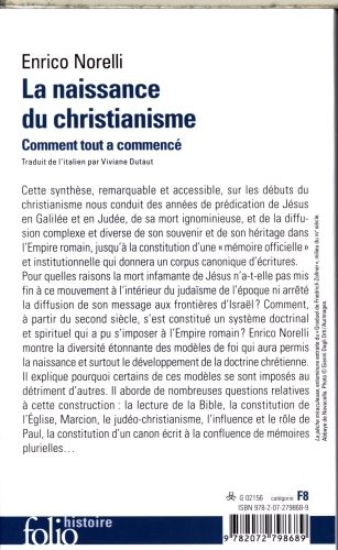 Produktbild: La naissance du christianisme