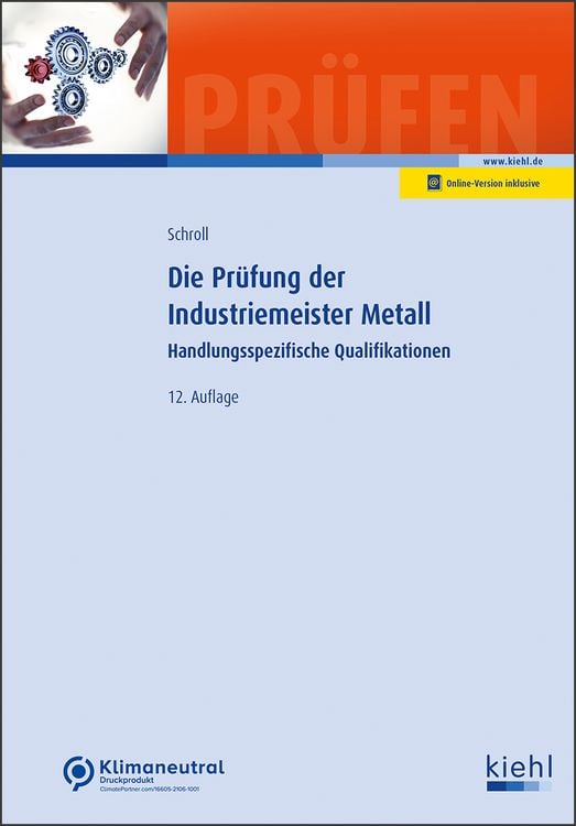 Produktbild: Die Pr&uuml;fung der Industriemeister Metall