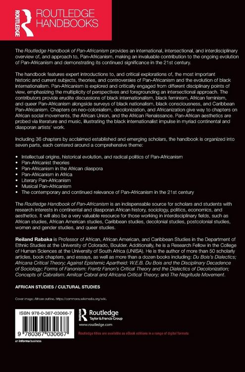 Produktbild: Routledge Handbook of Pan-Africanism