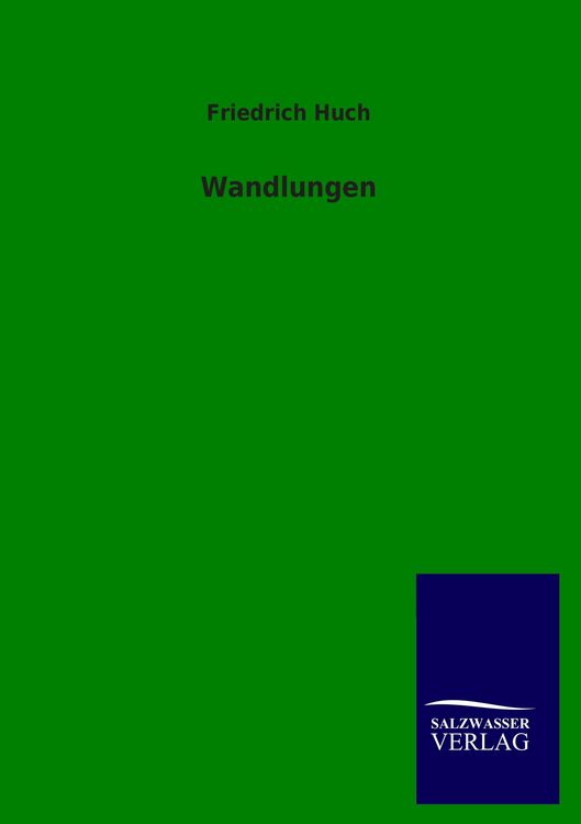 Produktbild: Wandlungen
