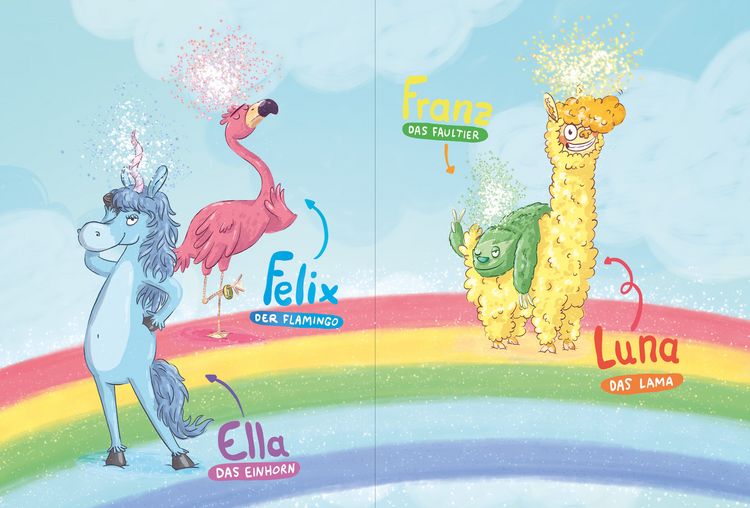 Produktbild: Die Glitzerbande hilft immer! (Leider wird es dann meist schlimmer)