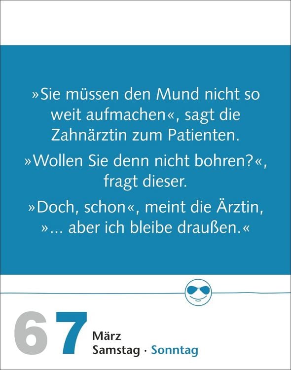 Produktbild: Beste Witze Tagesabrei&szlig;kalender 2027
