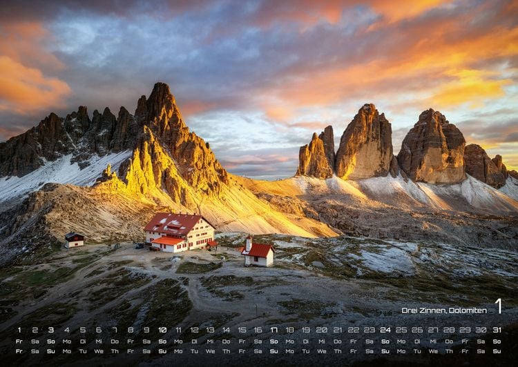 Produktbild: S&uuml;dtirol - eine Reise durch bezaubernde Landschaften - 2027 - Kalender DIN A2