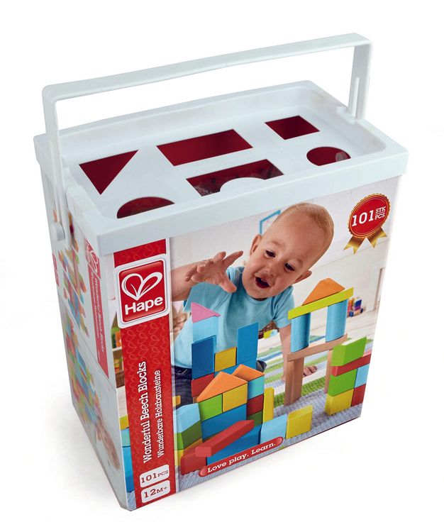 Produktbild: Hape - Wunderbare Holzbausteine - 101 Teile