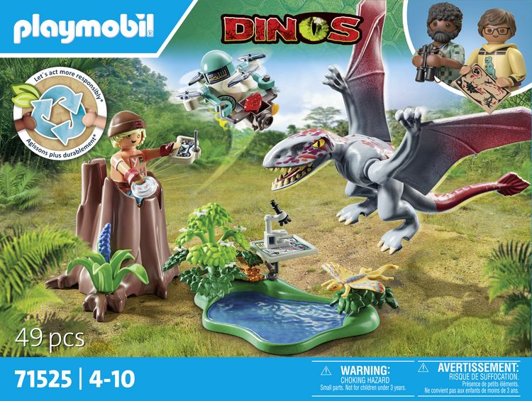 Produktbild: PLAYMOBIL 71525 Beobachtungsstation f&uuml;r Dimorphodon