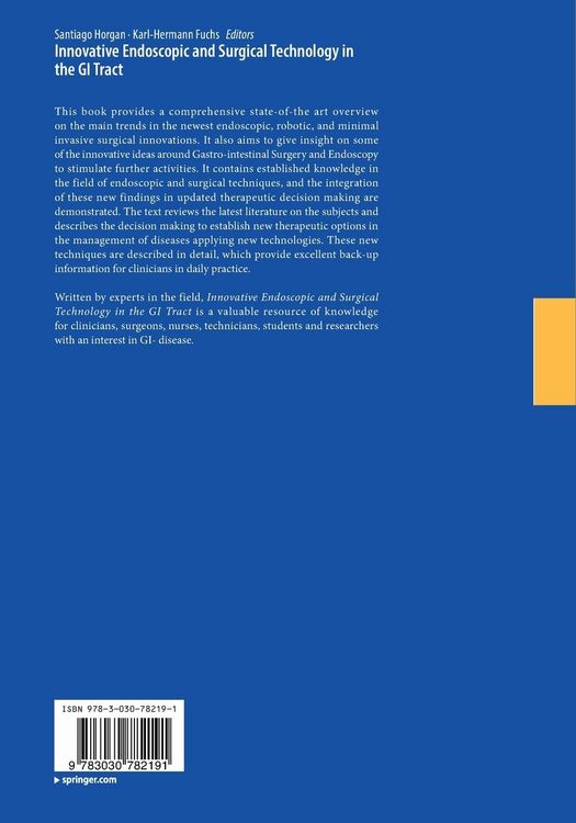 Produktbild: Innovative Endoscopic and Surgical Technology in the GI Tract