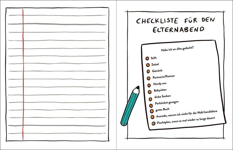 Produktbild: Das Kritzelbuch f&uuml;r den Elternabend