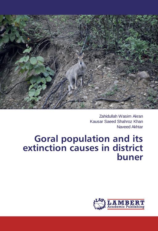 Produktbild: Goral population and its extinction causes in district buner