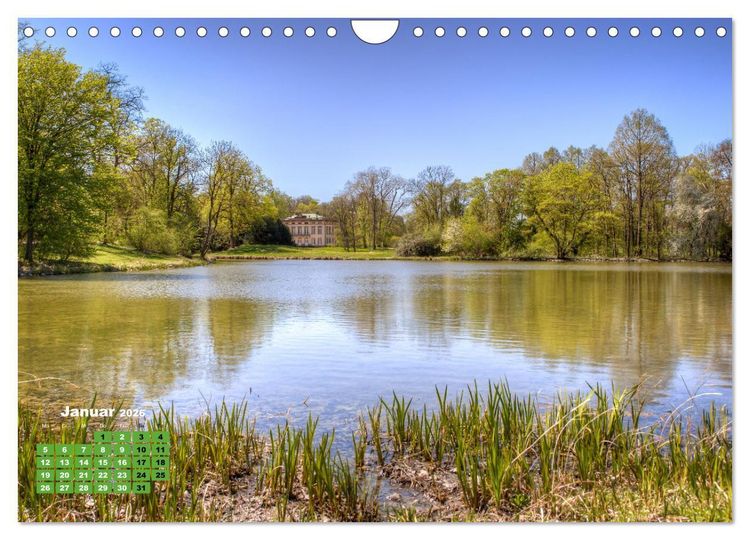 Produktbild: Park Sch&ouml;nbusch Aschaffenburg (Wandkalender 2026 DIN A4 quer), CALVENDO Monatskalender
