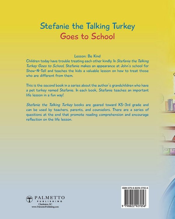 Produktbild: Stefanie the Talking Turkey Goes To School