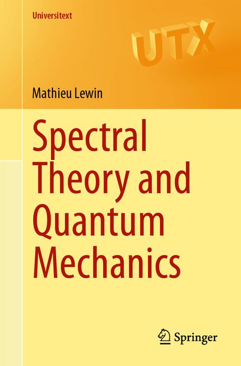Produktbild: Spectral Theory and Quantum Mechanics