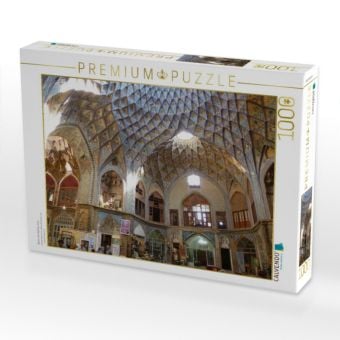 Produktbild: CALVENDO Puzzle Basar von Kashan, Iran | 1000 Teile Lege-Gr&ouml;&szlig;e 64x48cm Foto-Puzzle f&uuml;r gl&uuml;ckliche Stunden