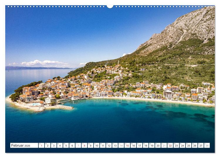 Produktbild: Kroatien von oben (hochwertiger Premium Wandkalender 2026 DIN A2 quer), Kunstdruck in Hochglanz