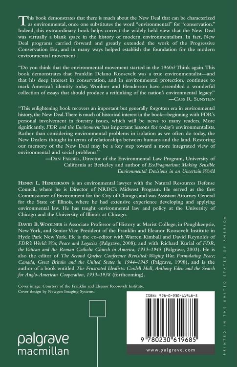 Produktbild: FDR and the Environment