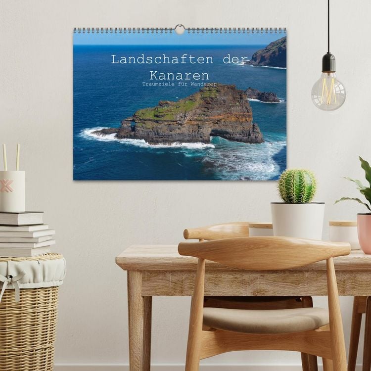 Produktbild: Landschaften der Kanaren - Traumziele f&uuml;r Wanderer (Wandkalender 2026 DIN A3 quer), CALVENDO Monatskalender