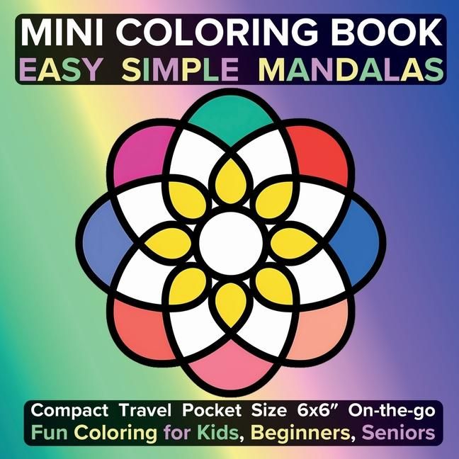 Produktbild: Mini Coloring Book Easy Simple Mandalas
