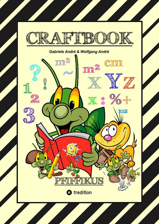 Produktbild: Craftbook - Kreatives Zeichnen - Spritzgitter Technik - R&auml;tsel - Malvorlagen - Lustige Mimiken - Story Scribbeln