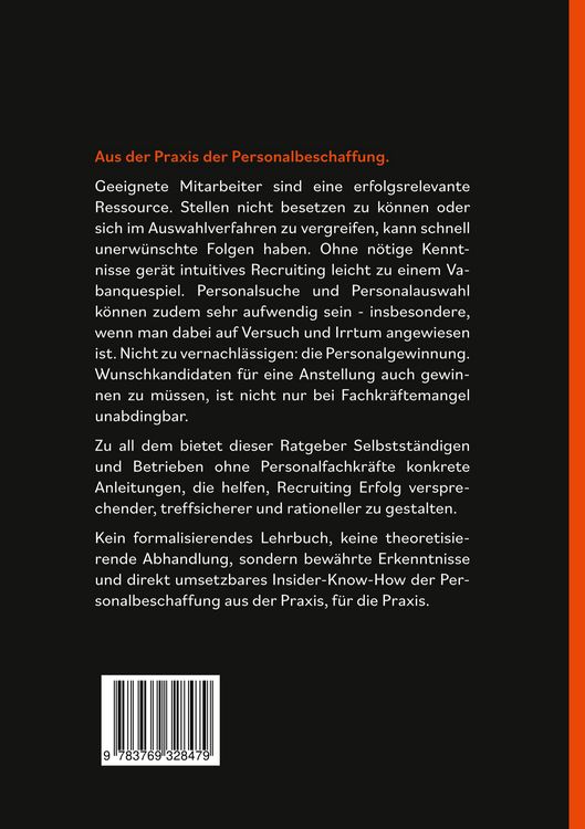 Produktbild: Mitarbeiter-Recruiting ohne Personal-Fachkr&auml;fte
