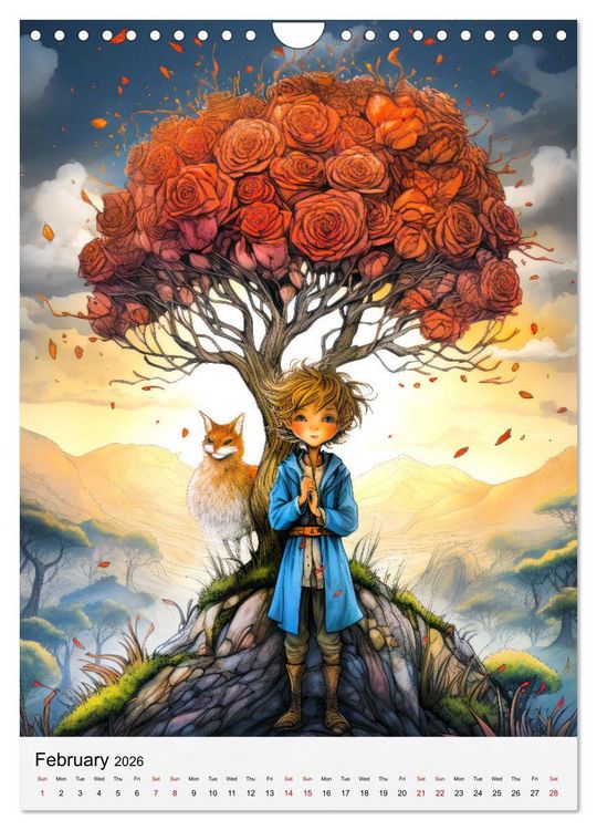 Produktbild: Literary Treasures (Wall Calendar 2026 DIN A4 portrait), CALVENDO 12 Month Wall Calendar