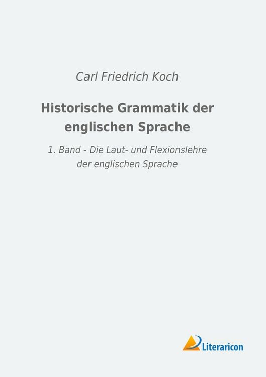 Produktbild: Historische Grammatik der englischen Sprache