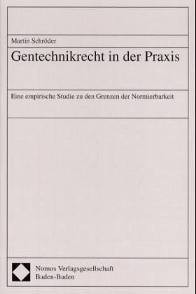 Produktbild: Gentechnikrecht in der Praxis