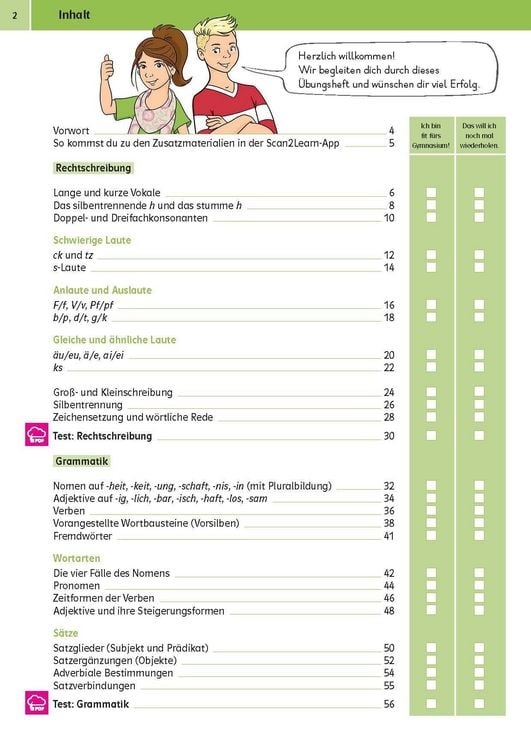 Produktbild: Klett Sicher ins Gymnasium Deutsch 4. Klasse