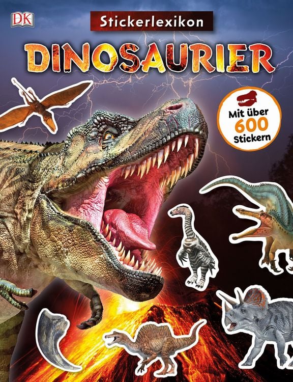 Produktbild: Sticker-Lexikon. Dinosaurier