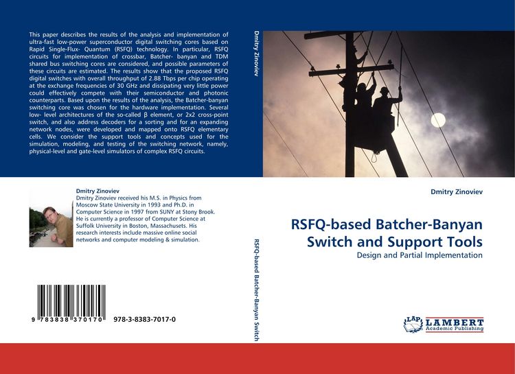 Produktbild: RSFQ-based Batcher-Banyan Switch and Support Tools