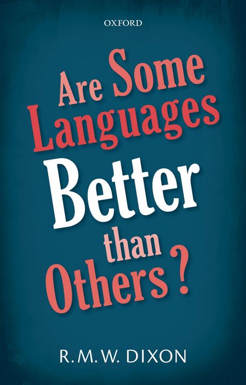 Produktbild: Are Some Languages Better than Others?