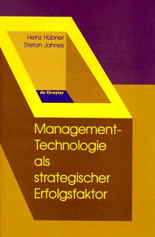 Produktbild: Management-Technologie als strategischer Erfolgsfaktor