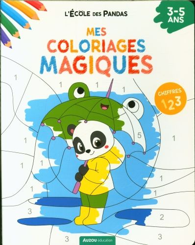 Produktbild: Mes coloriages magiques : les chiffres : 3-5 ans