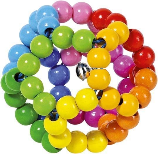 Produktbild: Greifling Elastik Regenbogenball