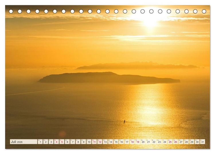 Produktbild: Traumk&uuml;sten: Eine Maritime Reise um die Welt (Tischkalender 2026 DIN A5 quer), CALVENDO Monatskalender