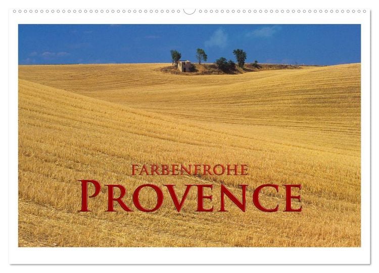 Produktbild: Farbenfrohe Provence (Wandkalender 2026 DIN A2 quer), CALVENDO Monatskalender
