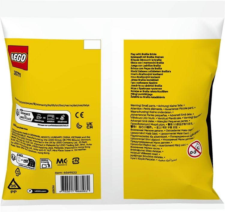 Produktbild: LEGO Braille Bricks 30711