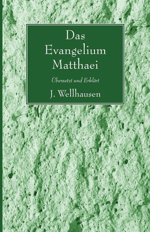 Produktbild: Das Evangelium Matthaei
