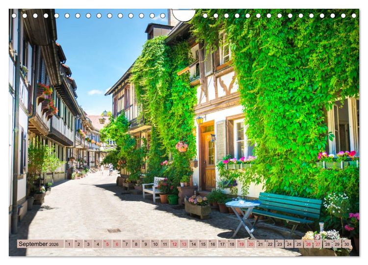 Produktbild: Historisches Gengenbach (Wandkalender 2026 DIN A4 quer), CALVENDO Monatskalender