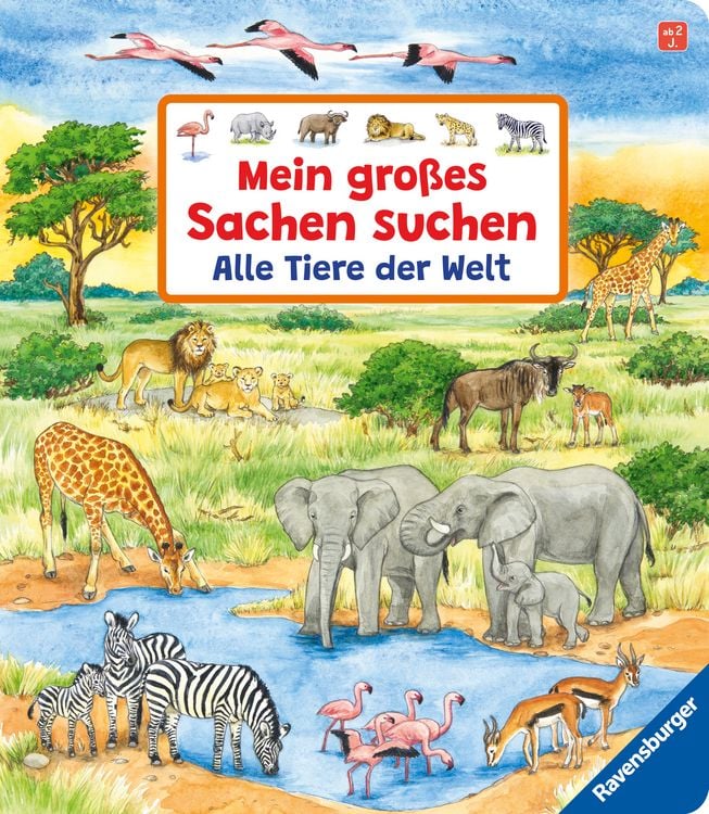 Produktbild: Mein großes Sachen suchen: Alle Tiere der Welt