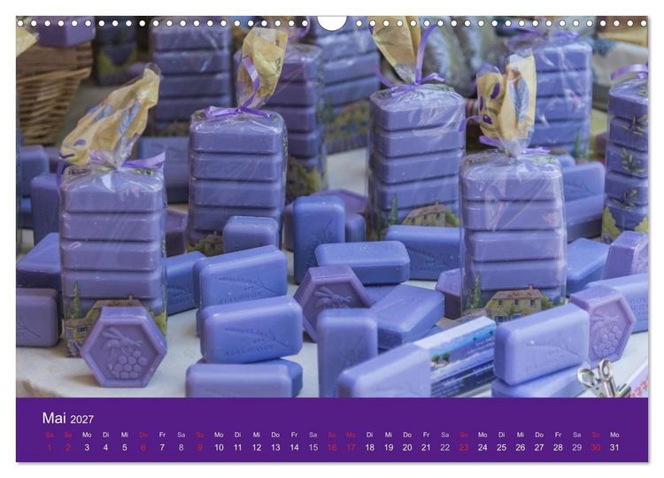 Produktbild: March&eacute; Provencal - M&auml;rkte der Provence (Wandkalender 2027 DIN A3 quer), CALVENDO Monatskalender