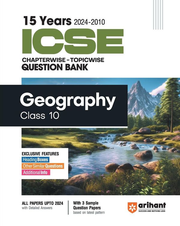 Produktbild: ICSE Chapterwise Geography 10th