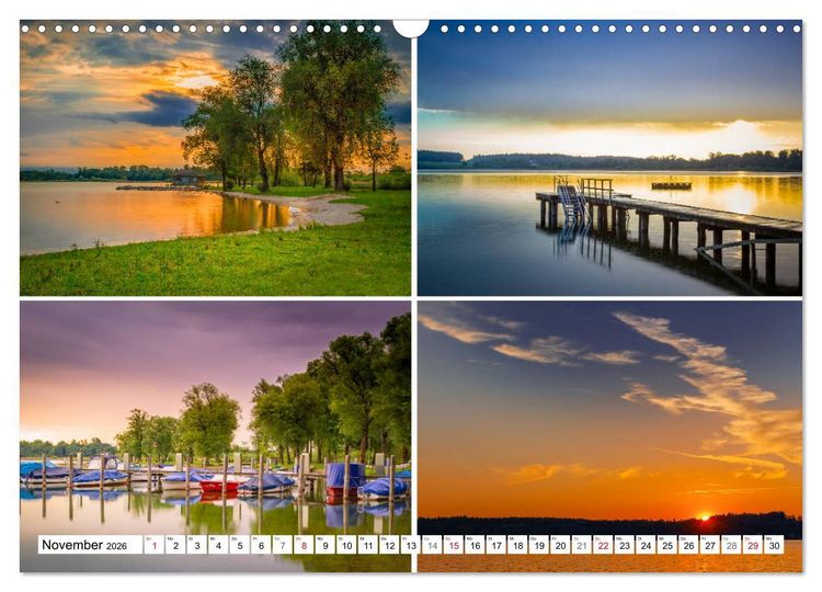 Produktbild: Chiemgau-Highlights (Wandkalender 2026 DIN A3 quer), CALVENDO Monatskalender