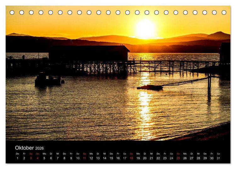 Produktbild: N&ouml;rdliches Norwegen (Tischkalender 2026 DIN A5 quer), CALVENDO Monatskalender