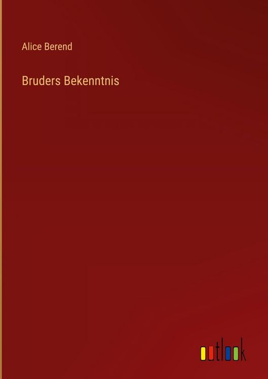 Produktbild: Bruders Bekenntnis