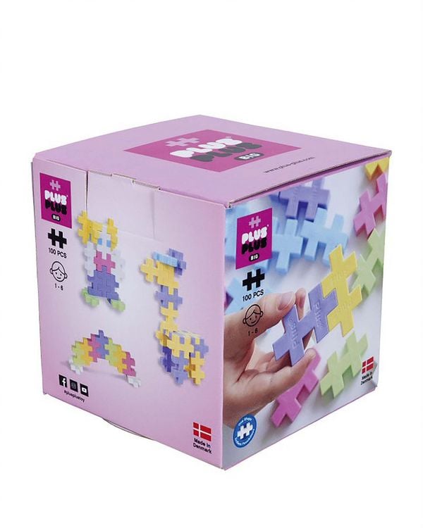 Produktbild: 100 Kreativ Bausteine BIG Pastell