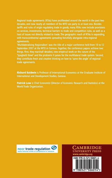 Produktbild: Multilateralizing Regionalism