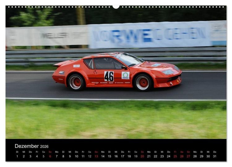Produktbild: Auto - Bergrennen (hochwertiger Premium Wandkalender 2026 DIN A2 quer), Kunstdruck in Hochglanz
