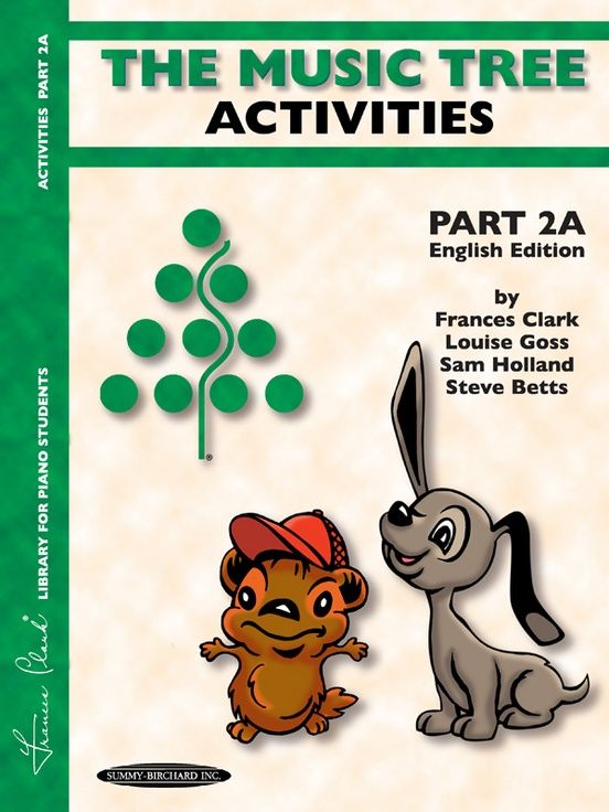 Produktbild: The Music Tree: English Edition Activities Book, Part 2A