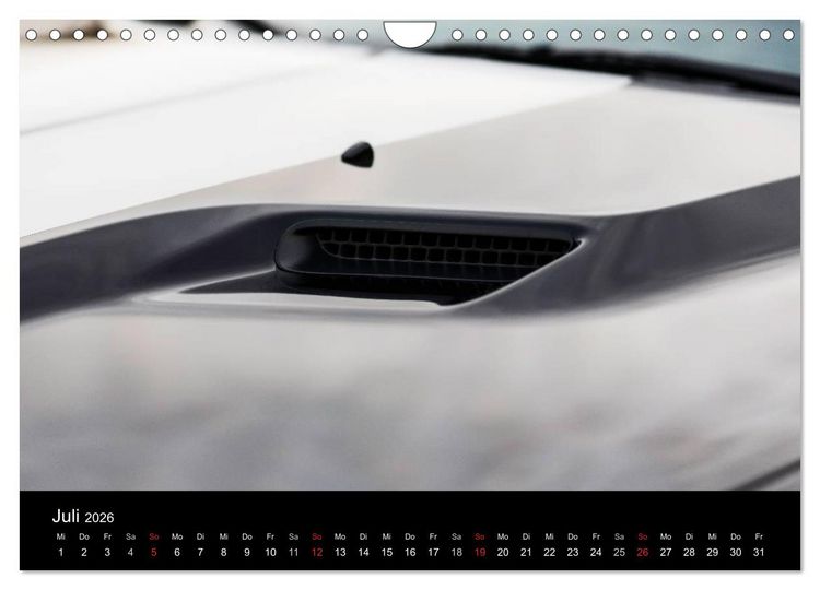 Produktbild: Dodge Challenger SRT8 (Wandkalender 2026 DIN A4 quer), CALVENDO Monatskalender