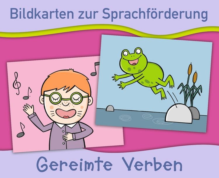 Produktbild: Gereimte Verben